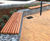 TORD - timber and steel wall-mounted gabion benches 5