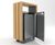 Wood BLOC litter bin 2