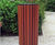 BOORT FSC timber and stainless steel litter bin - large 2