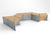 Sonobe outdoor seating modules 7