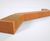 RAKT corten steel bench with timber slats - 0.6m width 3