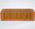 RAKT corten steel bench with timber slats - 0.6m width 4