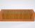 RAKT corten steel bench with timber slats - 0.6m width 5