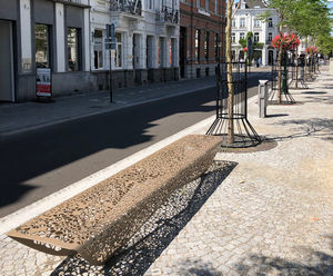 OSSO benches for Maastricht's historic central station