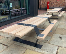 NORTH large capacity, wheelchair-accessible picnic table