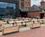 Picnic tables and planters - Canal & River Trust Museum 6