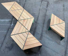 Sonobe outdoor seating modules