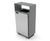 MURTON steel litter bin (75-litre capacity) 3
