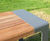 MURTON FSC timber and metal low-maintenance table 1