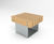 QUAY FSC timber and steel stool 3