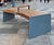 ILFORD curved heavy-duty FSC hardwood and steel seat 2