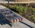 SERPENTINE contemporary 5-slat bench 5