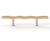 SERPENTINE contemporary 5-slat bench 6