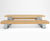 QUAY FSC timber and steel table 6