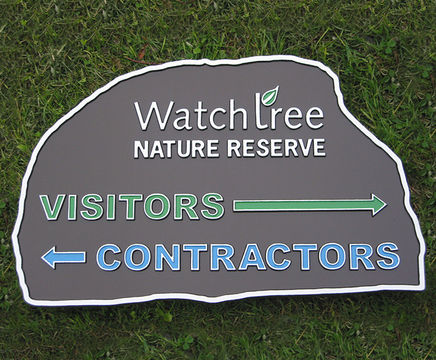 Metal signs for parks