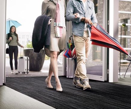 Coral Brush Blend Entrance Flooring