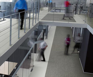 Resilient acoustic flooring