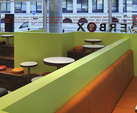 Laminates – Tinderbox Espresso Bar, Spitalfields, London