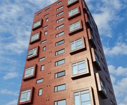 VIVIX® panels for high-rise residential block, Sweden