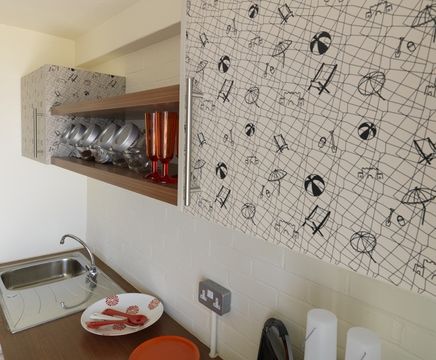 Bespoke Younique laminates for luxury beach huts