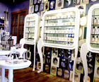 Wall panels for Diptyque in Liberty London store