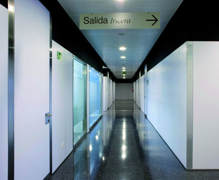 Formica® laminate used throughout healthcare facility