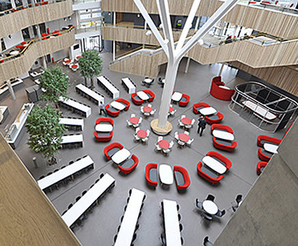 Formica® laminate for stimulating learning environment