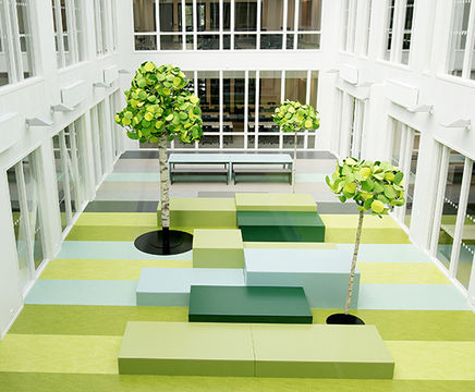 Formica® laminate surfaces for Norwegian school