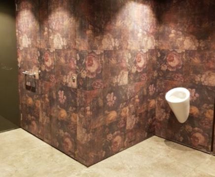 Formica® Younique® laminates for casino washrooms