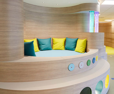 Colourful laminates for Ronald McDonald House