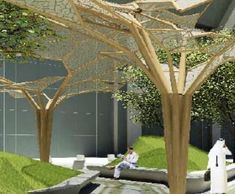 Water features, Sowwah Square, Abu Dhabi