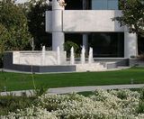 Two-tier water feature and waterfall, Athens - on this page