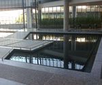 Mirror pool for office block in Paddington