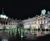 Illuminated dry plaza fountain - Somerset House 0
