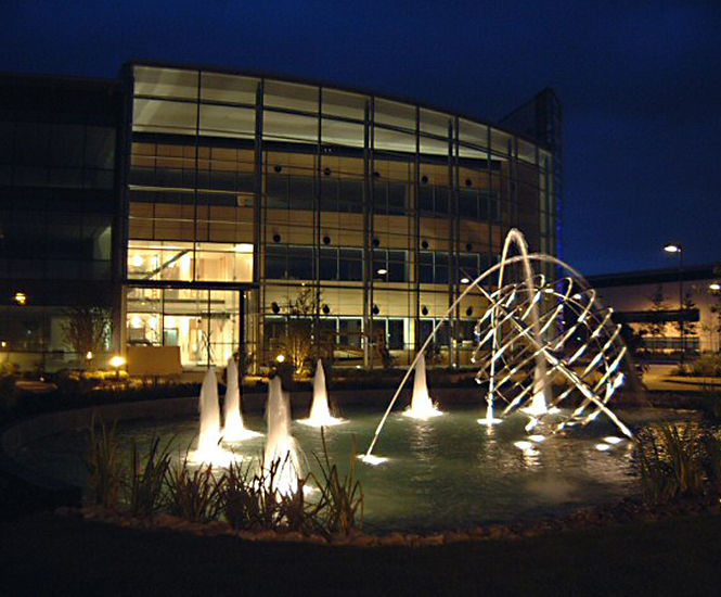 Fountain, Axis Park, Slough