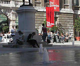 Entrance courtyard, Royal Academy of Arts - on this page