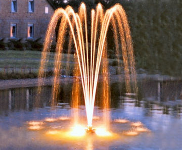 Pond jet floating fountain