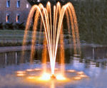 Pond jet floating fountain
