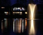 Floating fountains for lakes and ponds