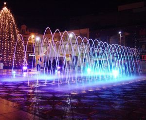 Dry plaza fountain, Greater Williamson Square, Liverpool
