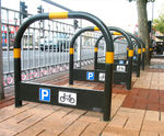 Transport Cycle Stand - PU coated bike parking