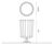 Boston open top steel litter bin with hardwood slats 2
