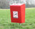 Lucky Dog Litter Bin - zintec steel dog waste bin 5