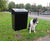 Lucky Dog Litter Bin - zintec steel dog waste bin 2