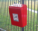 Lucky Dog Litter Bin - zintec steel dog waste bin