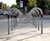 Morden Cycle Stand - recycled steel bike rack for secure parking 0