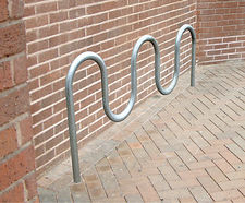 Nordic Cycle Stand - stainless steel bike rack for outdoor parking