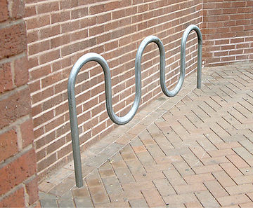 Nordic Cycle Stand - stainless steel bike rack for outdoor parking