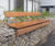 Lapa - recycled steel and timber gabion seating 2