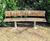 Zenith® curved outdoor seating - timber and steel 2